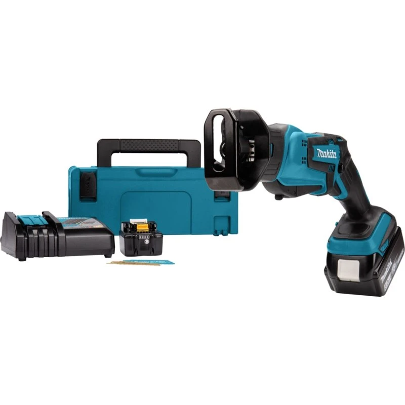 Makita DJR183RTJ 18V Li-Ion Reciprozaag Set (2x 5,0Ah) in Mbox