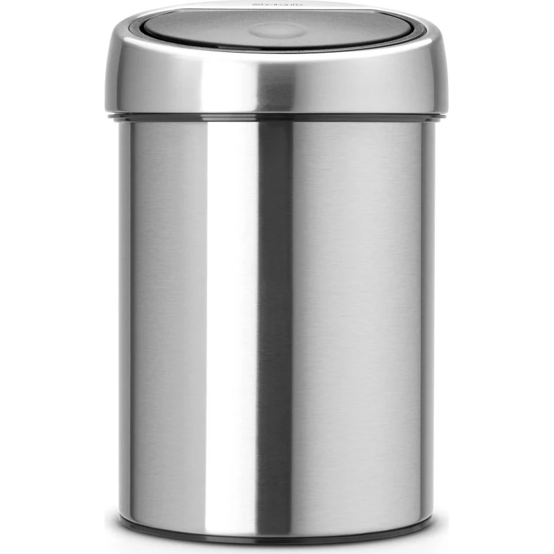 Brabantia Touch Bin Wandafvalemmer 3L - Mat RVS
