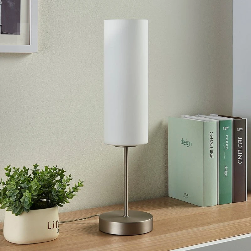 Lindby Felice Tafellamp - Wit/Opaal - Modern Glas