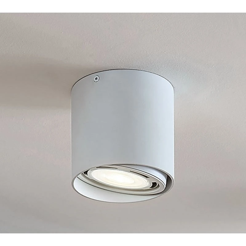 Arcchio Mabel Plafondspot - Wit - Ø 13 cm - GU10 - Aluminium