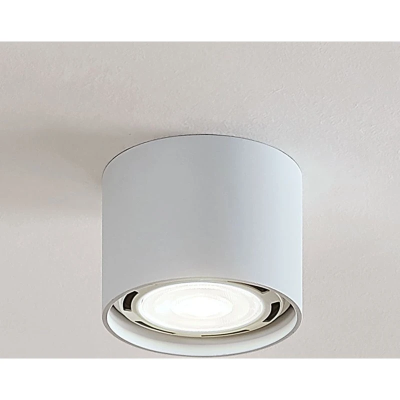 Arcchio plafondspot Mabel, Ø 12 cm, wit, GU10, dimbaar