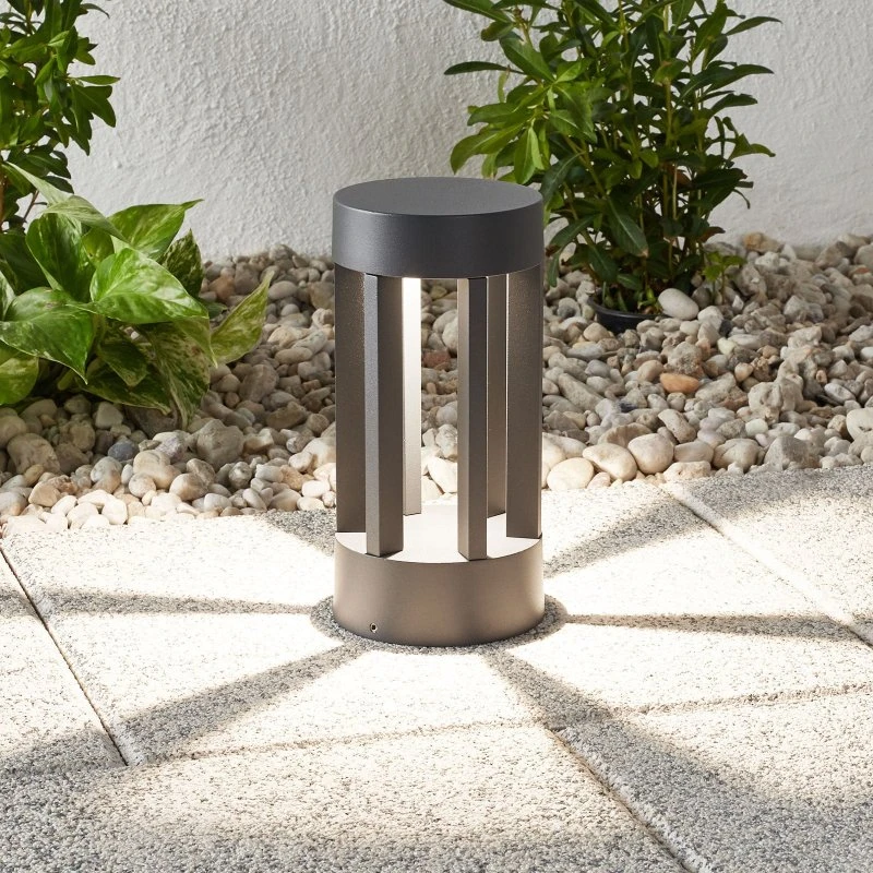 Lindby Jordis LED Sokkellamp - Antraciet - 22 cm