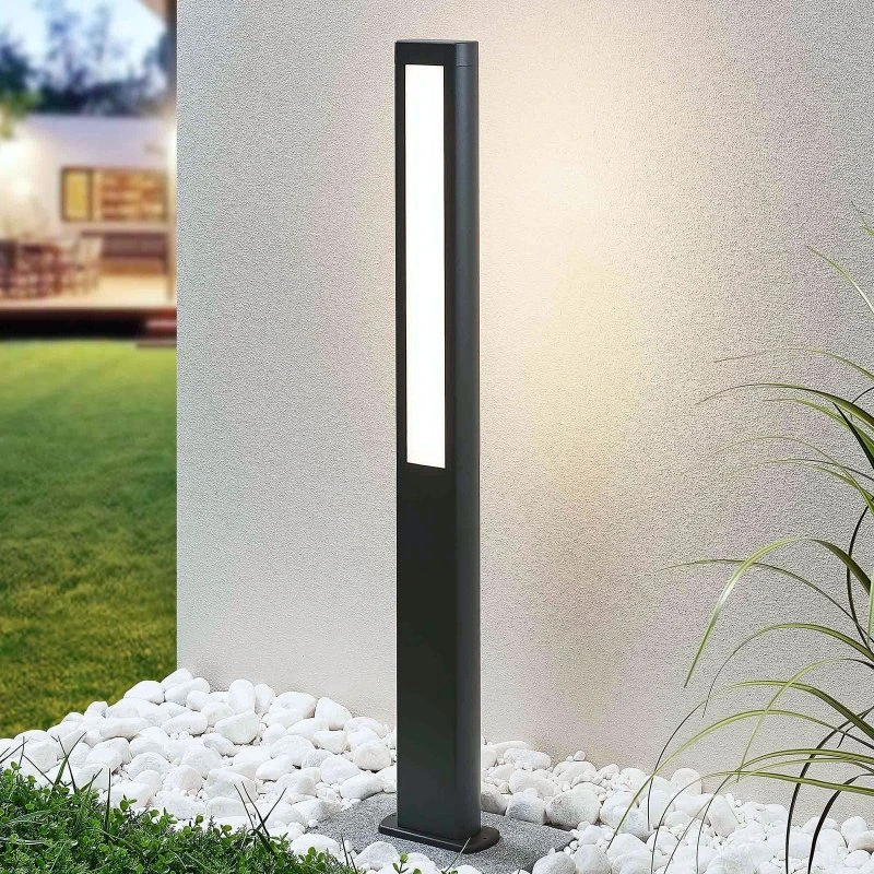 Lucande Mhairi LED Tuinpadverlichting - Antraciet - 100 cm
