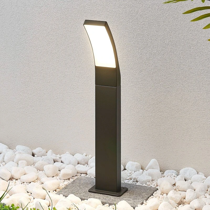 Lindby Ilvita LED tuinpadverlichting - Antraciet - 60 cm