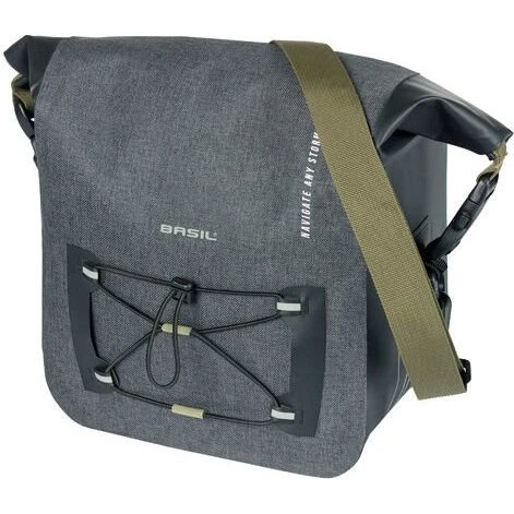 Basil Navigator Storm KF Stuurtas Zwart 10-11L