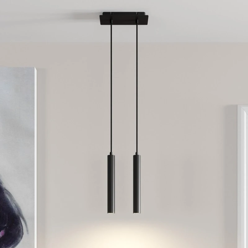 Franka 2 Hanglamp Black - Arcchio - Modern - Aluminium