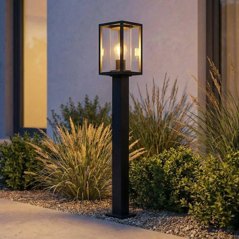 Lucande Ferda Buiten Tuinlamp H100 - Antraciet - Aluminium