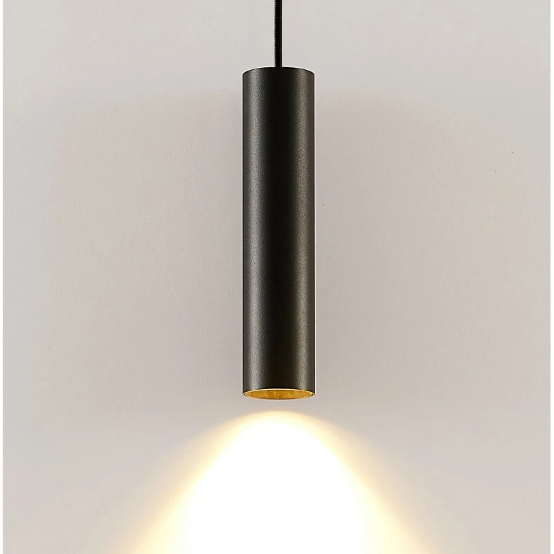 Arcchio Ejona Hanglamp - Zwart Aluminium - 27 cm