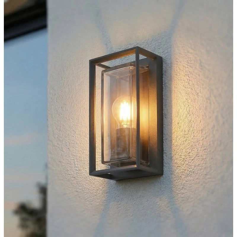 Ismera Buitenwandlamp Antraciet - Arcchio - E27 - IP65
