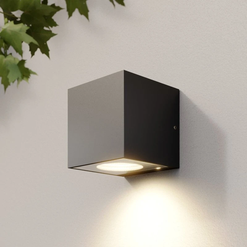 Arcchio Tassnim LED Buitenwandlamp - Antraciet - IP65