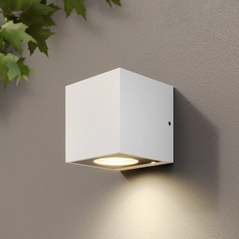 Arcchio Tassnim LED buitenwandlamp - Wit - Modern - IP65