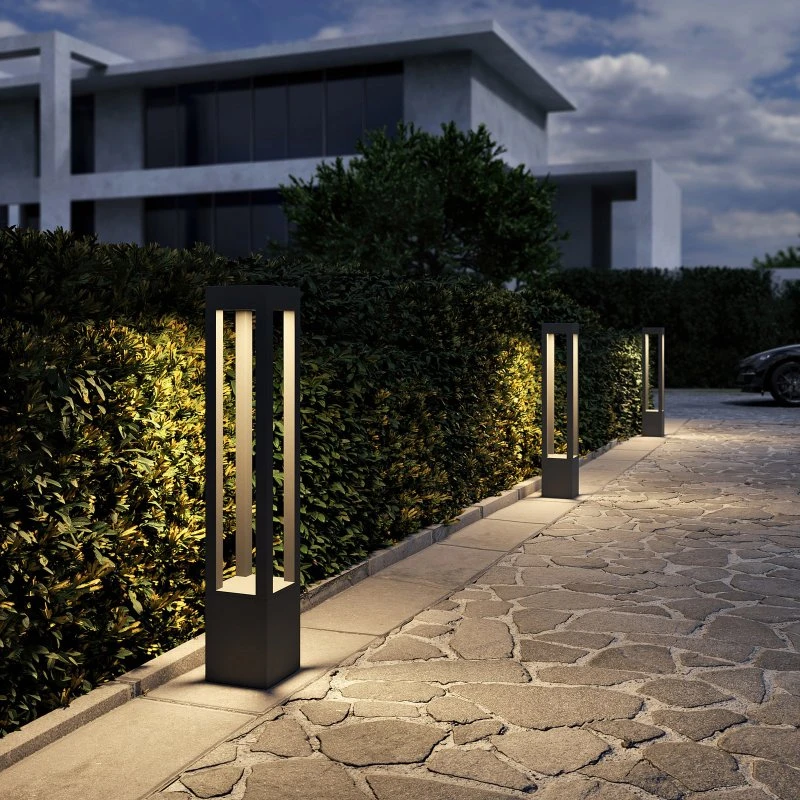Arcchio Lienna LED tuinpadverlichting - 90 cm - Donkergrijs