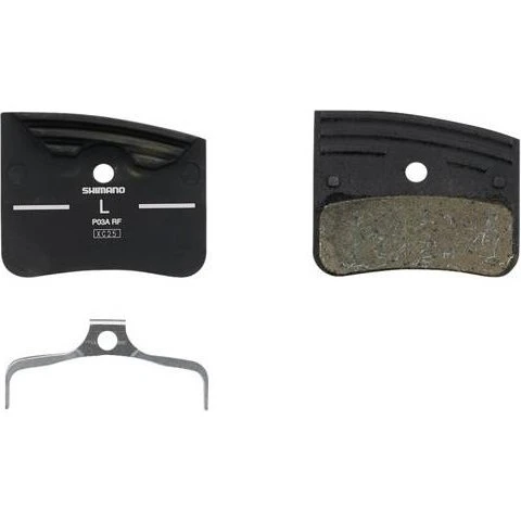 Shimano P03A Deore Schijfremblokken Resin Zwart