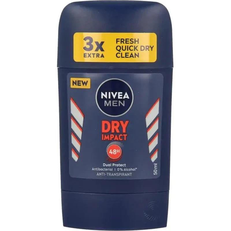 Nivea Men Dry Impact Anti-Transpirant Stick 50 ml
