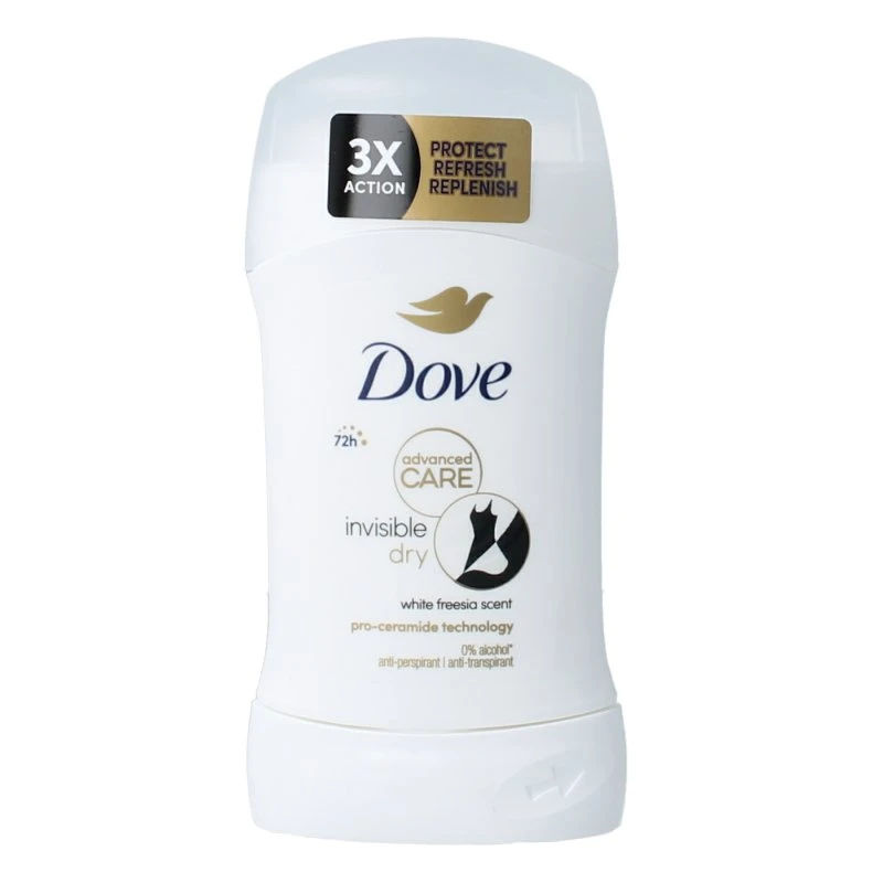 Dove Deodorant Stick Invisible Dry 40 ml