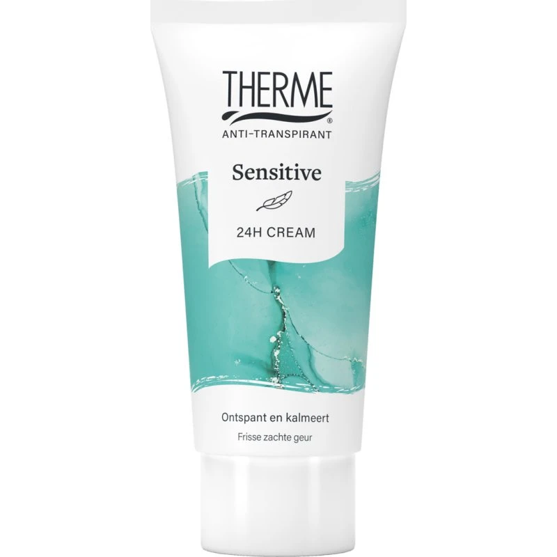 Therme Sensitive 24H Anti-Transpirant Deocreme 60 ml (alcoholvrij)