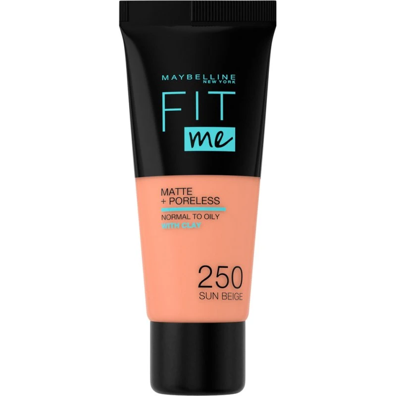 Maybelline Fit Me Matte + Poreless Foundation 250 Sun Beige 30 ml