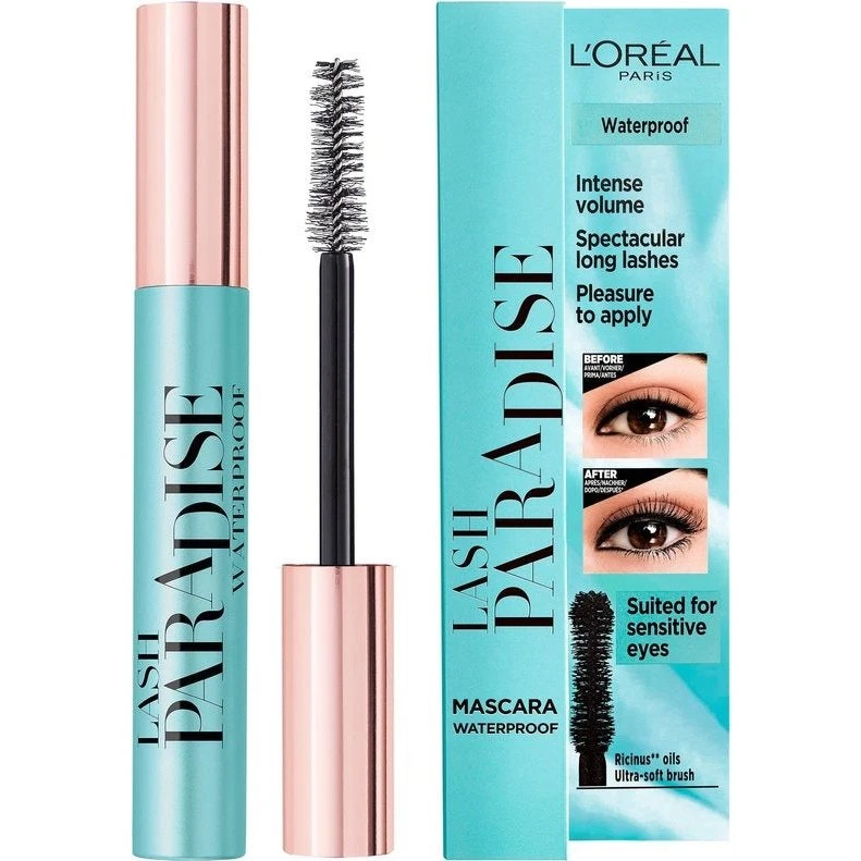 L'Oréal Paris Lash Paradise Waterproof Mascara - Zwart