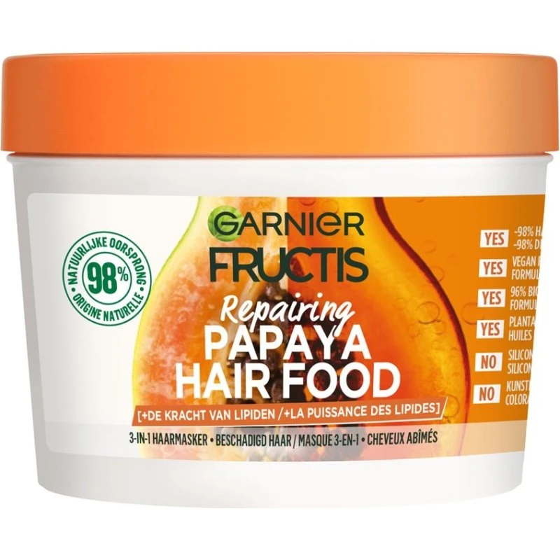 Garnier Fructis Hair Food Papaya 3in1 Haarmasker 400 ml