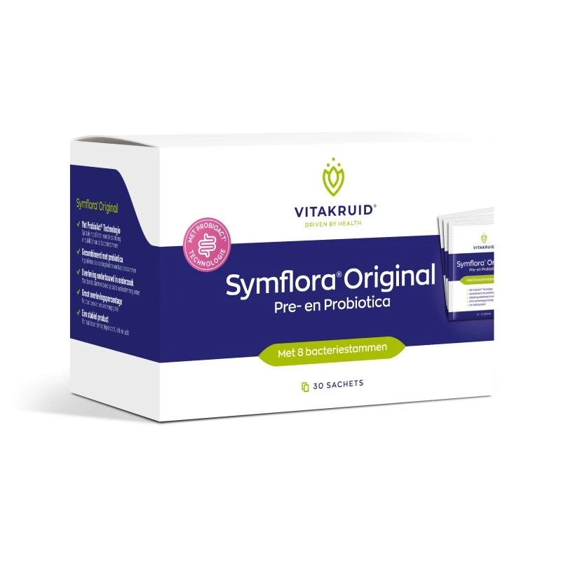 Vitakruid Symflora Original Pre- en Probiotica 8 stammen