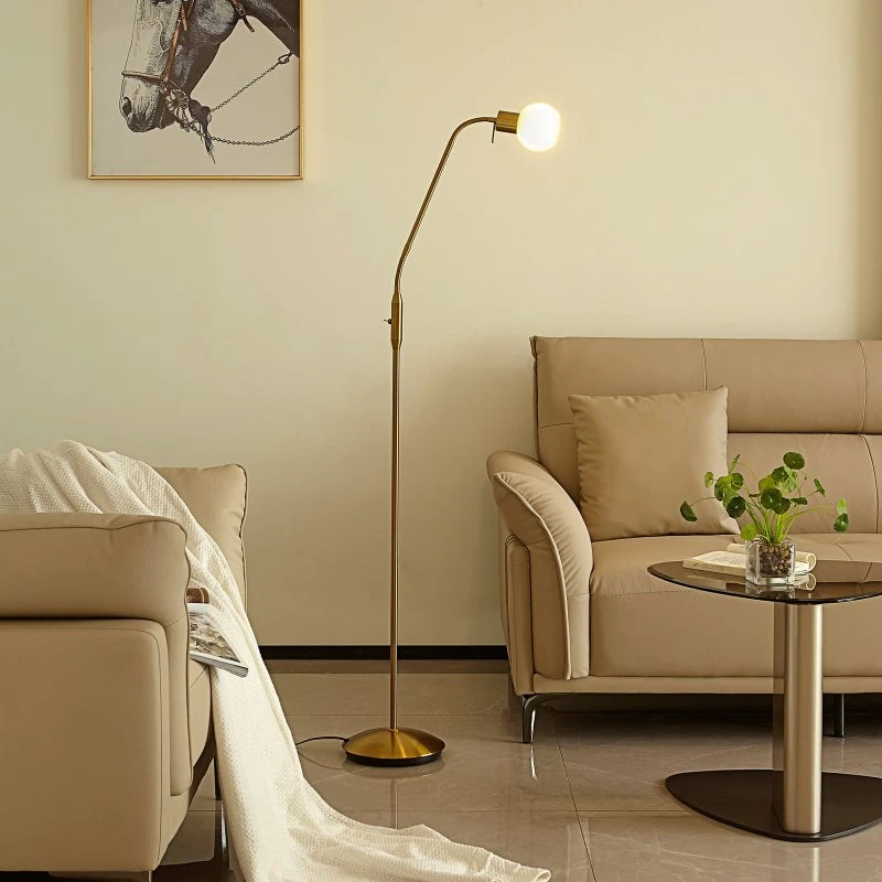 Lindby Elaina Vloerlamp - Messing - 162 cm