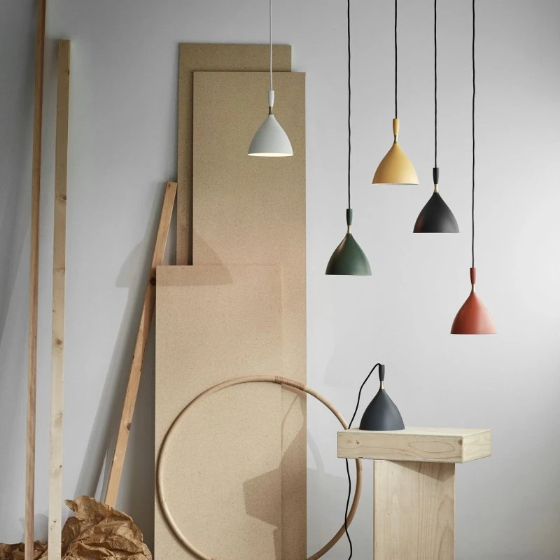 Northern Dokka Hanglamp Donkergrijs - Staal