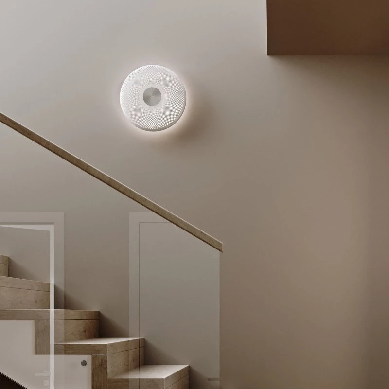Northern Glint LED wandlamp - Aluminium - Ø36 cm