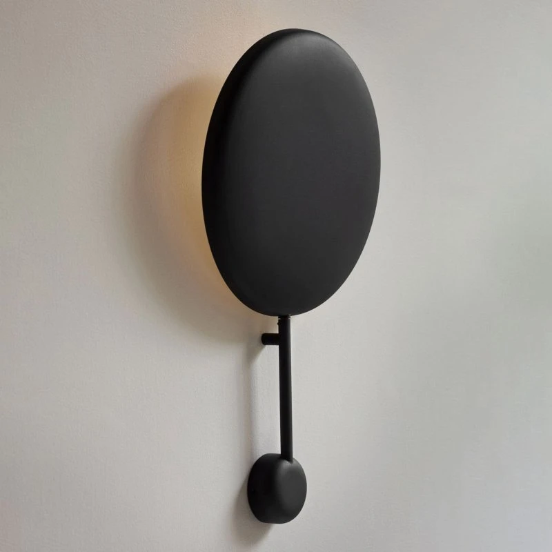Northern Ink LED wandlamp met verstelbare kap - Matzwart