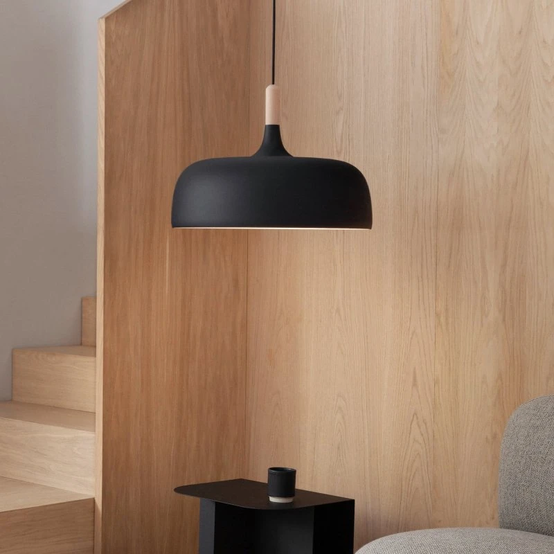 Northern Acorn Hanglamp - Matzwart