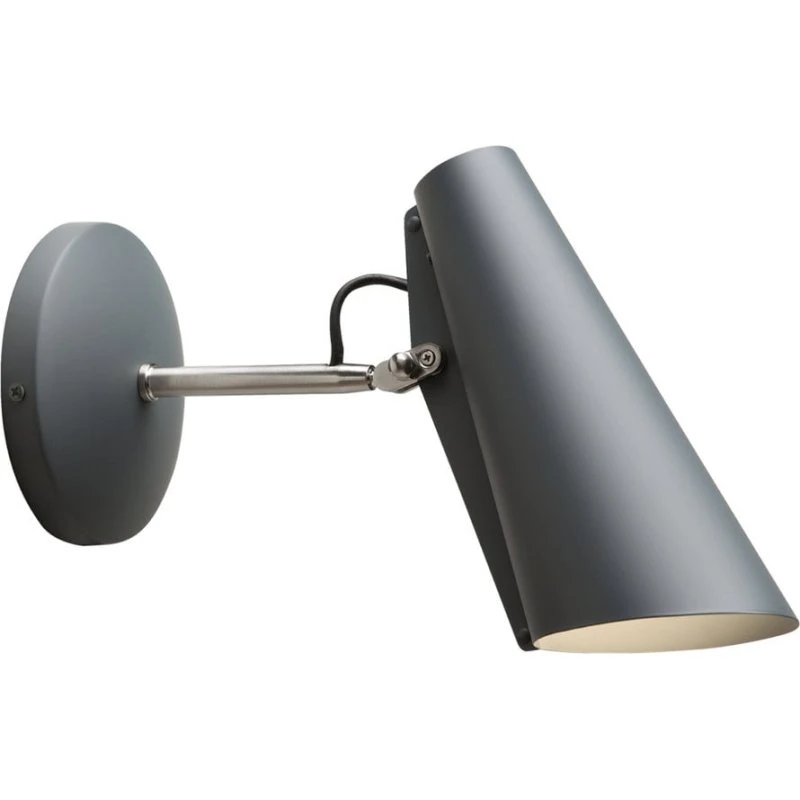 Northern Birdy Wandlamp Short - Grijs - Design Lamp