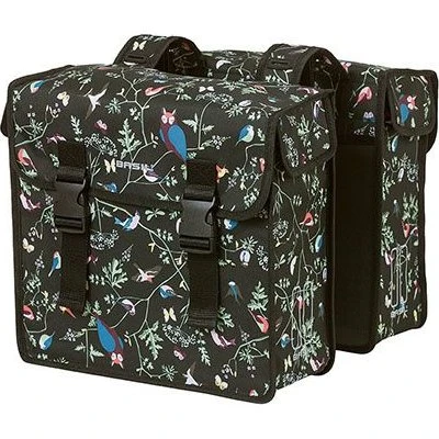 Basil Wanderlust Dubbele Fietstas Zwart 35L