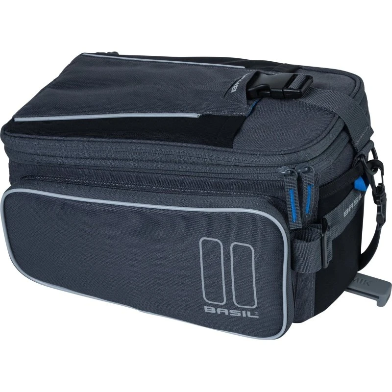Basil Sport Design Trunkbag MIK Graphite 7-15 L