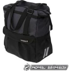 Basil Shoppertas XL zwart/antraciet 20L