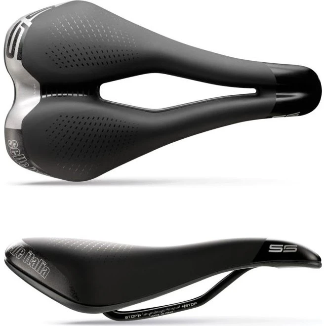 Selle Italia S5 Lady Superflow Zadel L3 Zwart