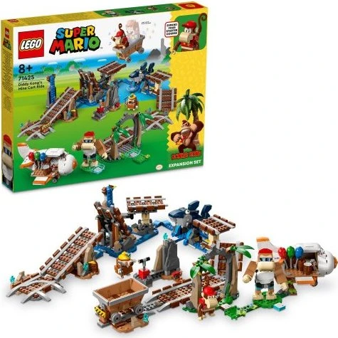 LEGO Super Mario Uitbreidingsset Diddy Kongs mijnwagenrit 71425