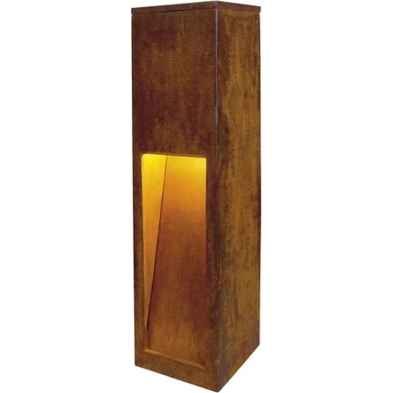 SLV Rusty Slot 50 Tuinpadlamp - Roestbruin Metaal