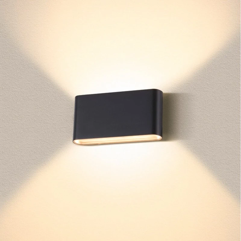 SLV Oval 18 LED Buitenwandlamp - Zwart - Up & Down
