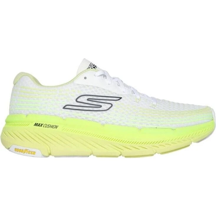 Skechers Ach Fit Arcade Dames Instapper Wit/Lime