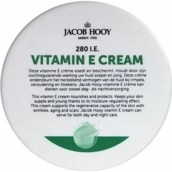 Jacob Hooy Vitamine E Crème 140 ml