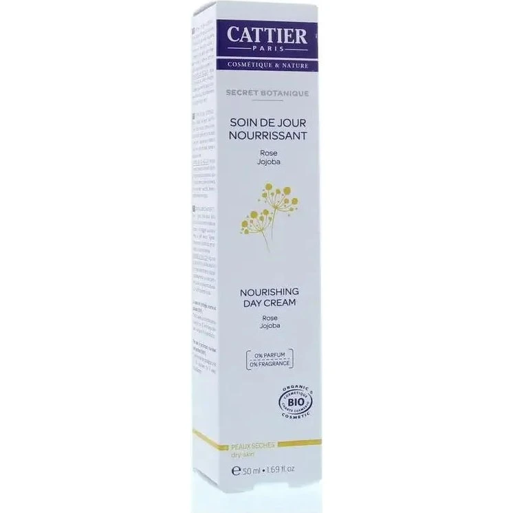 Cattier Dagcreme Voedend Droge En Gevoelige Huid 50 ml