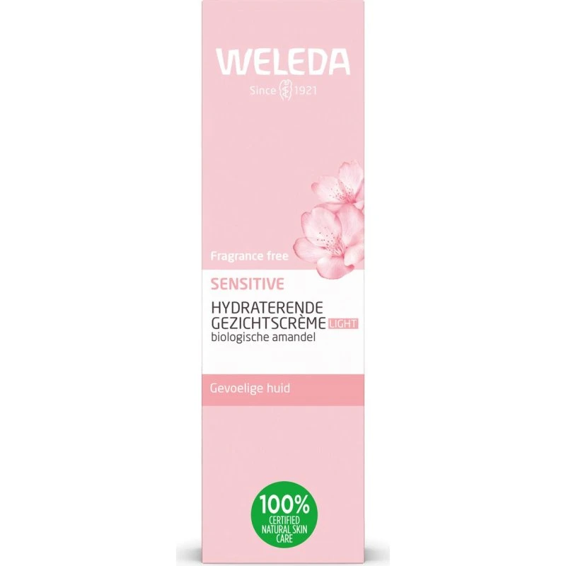 Weleda Sensitive Hydraterende Gezichtscrème Light 30ml