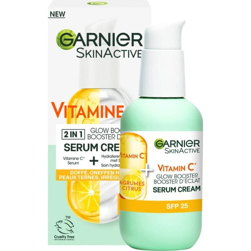 Garnier SkinActive Vitamine C Serum Cream SPF25 50ml