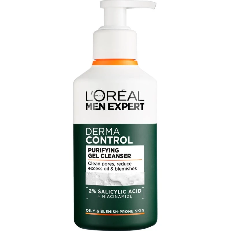 L'Oréal Paris Men Expert Derma Control Purifying Gel Cleanser 260 ml