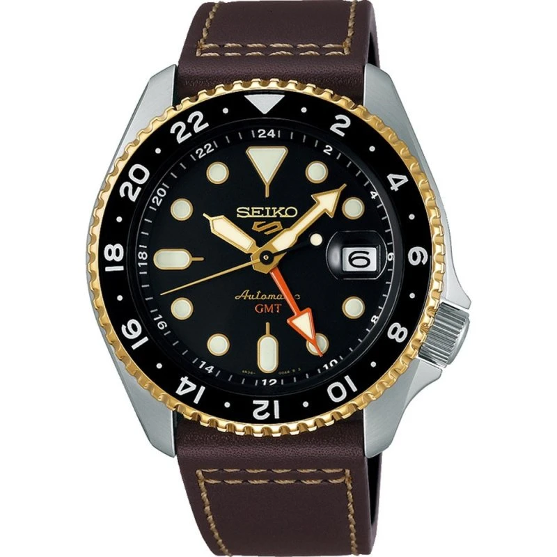 Seiko 5 Sports SSK036K1 Automaat GMT horloge 42,5 mm