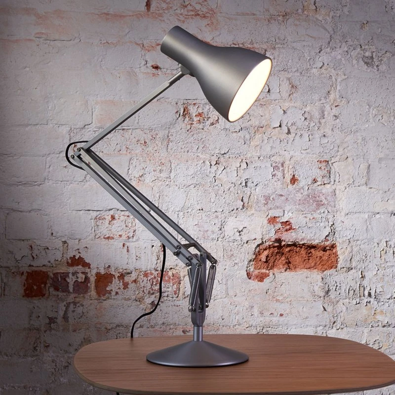 Anglepoise Type 75 LED-bureaulamp - Zilverglans