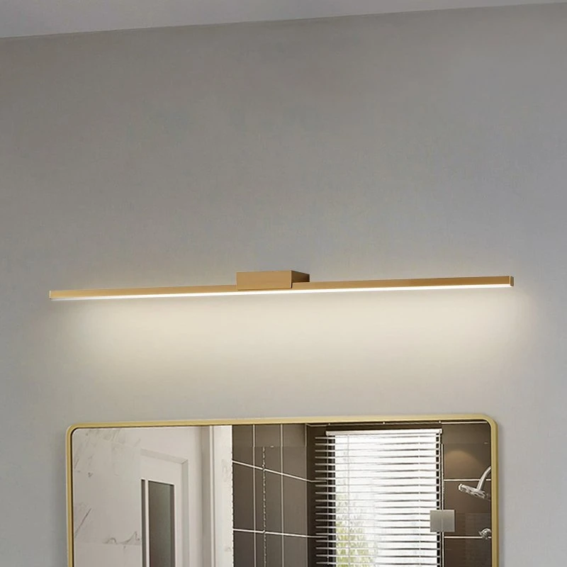 Lucande Kivana LED Wandlamp Koper 90 cm IP44