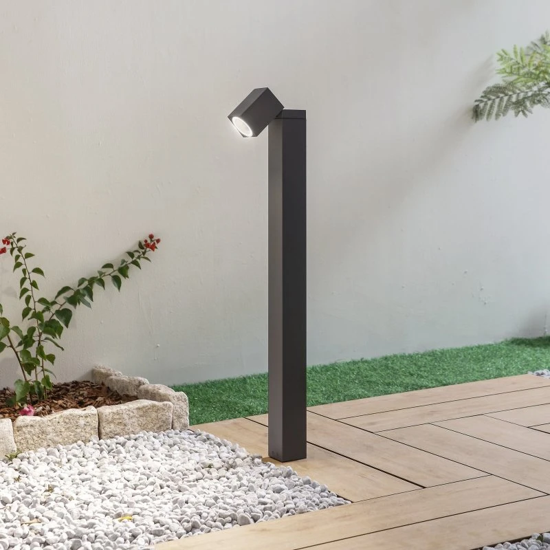 Lindby Othil Tuinpadverlichting - Antraciet - 80 cm