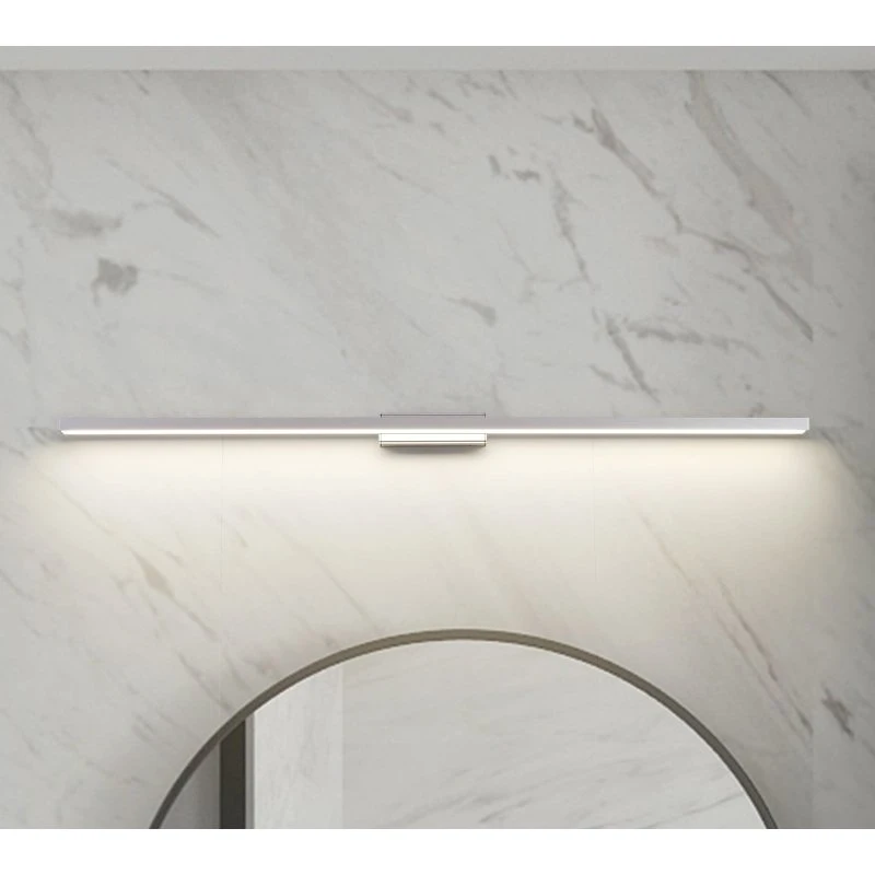 Lindby Alenia LED Wandlamp 120cm - Grijs Aluminium