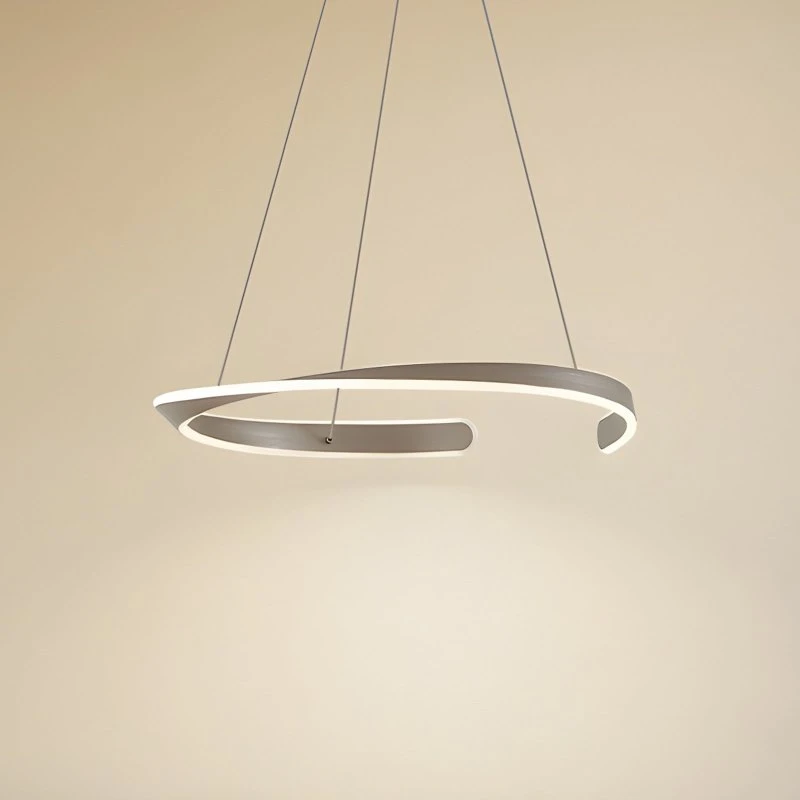 Lucande Eloura LED hanglamp - Zilver - Ø 58 cm - CCT