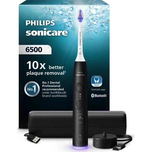 Philips Sonicare 6500 HX7411/02 Zwart